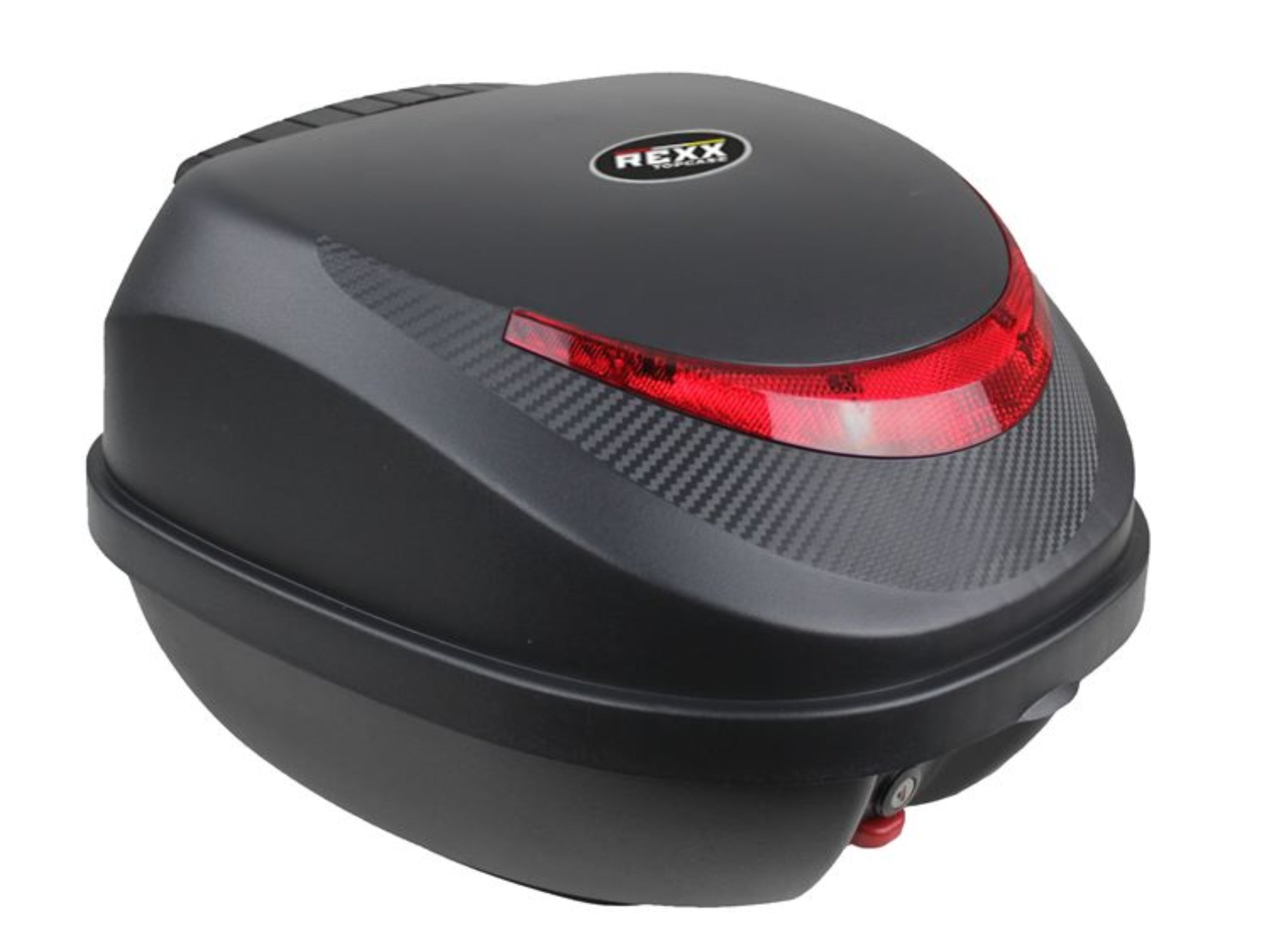 Rexx Topcase Essential – 37L | Güçlendirilmiş ABS Motosiklet Çantası | Universal