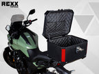 Rexx Topcase Premium – 45L | Güçlendirilmiş ABS Motosiklet Çantası | Universal