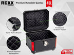 Rexx Topcase Premium – 45L | Güçlendirilmiş ABS Motosiklet Çantası | Universal