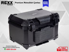 Rexx Topcase Premium – 60L | Güçlendirilmiş ABS Motosiklet Çantası | Universal