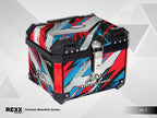 Rexx Topcase Premium – 45L | Güçlendirilmiş ABS Motosiklet Çantası | Universal