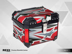 Rexx Topcase Premium – 45L | Güçlendirilmiş ABS Motosiklet Çantası | Universal